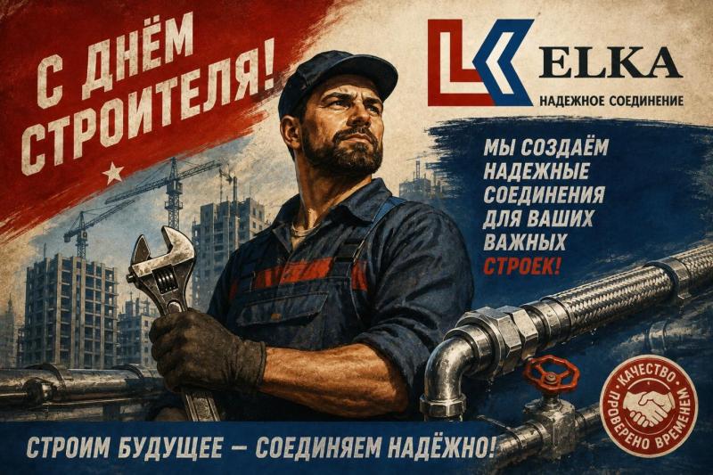 Поздравляем С Днем строителя! 
