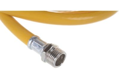 Подводка гибкая для газа ELKA, ПВХ с полиэфирной нитью 10*15 мм, 1/2"-1/2", ВР/НР, производство