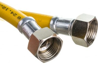 Подводка гибкая для газа ELKA, ПВХ с полиэфирной нитью 13*19 мм, 3/4"-3/4, ВР/ВР, производство