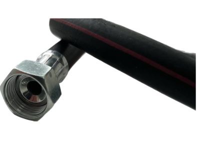 Подводка для газа ELKA серия Rubber, резина ГОСТ, тип 1-9,0, 1/2", ВР-ВР