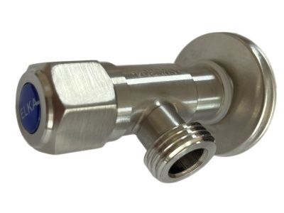 Кран для подключения сантехнических приборов ELKA, серия ПРОФИ, 1/2" - 1/2", ВР/ВР с отражателем